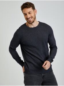 Dark gray basic sweater Jack &