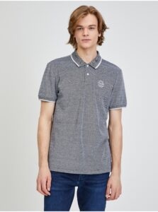 Grey Annealed Polo T-Shirt Blend