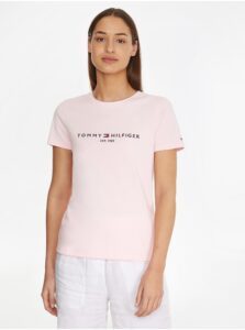 Light Pink Women's T-Shirt Tommy