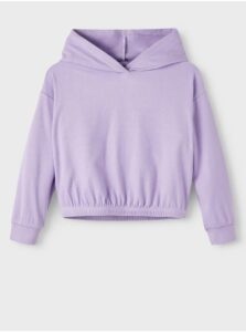 Light purple girly hoodie name it
