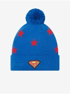 Red-Blue Boys Patterned Beanie New Era