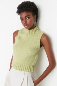 Trendyol Sweater Vest - Green