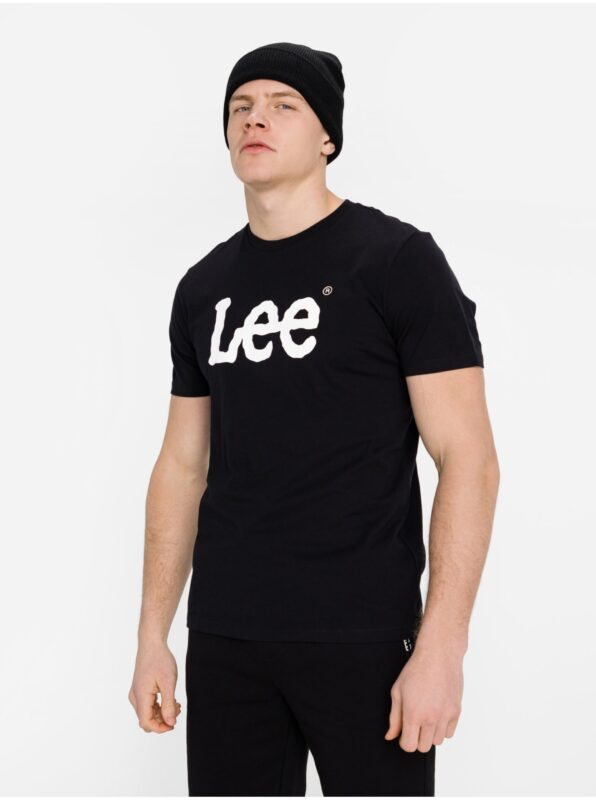 Black Men's T-Shirt with Lee