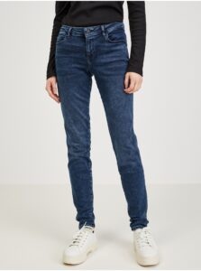 Dark Blue Women's Slim Fit Jeans