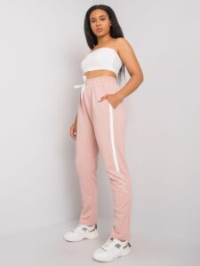 Dusty pink sweatpants plus size