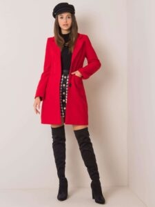 Lady's red coat