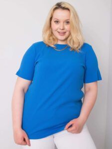 Navy blue blouse plus size