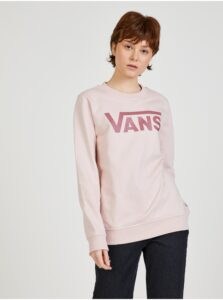 Pink Women's Sweatshirt with VANS