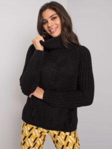 RUE PARIS Black knitted