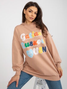 Sweatshirt with large print