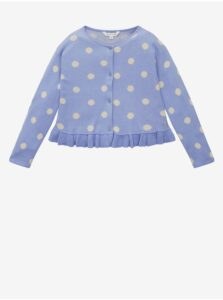 Blue Girly Dotted Cardigan Tom