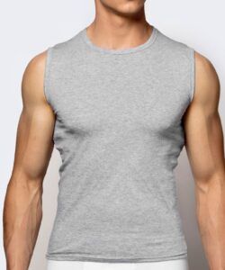 Men's Tank Top with Short Sleeves