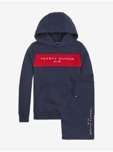 Tommy Hilfiger Set of boys' shorts and hoodiesack in