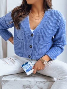 Women's sweater SISTERS blue