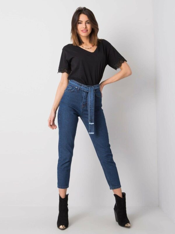 Blue Jeans with high waist by