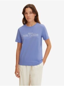 Light Purple Women's T-Shirt Tom Tailor