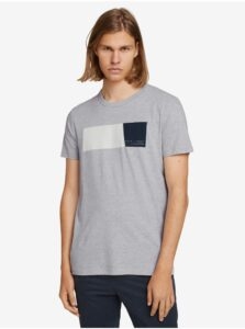 Light gray men's T-Shirt Tom Tailor
