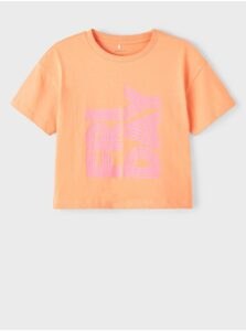 Orange Girls' T-shirt name it