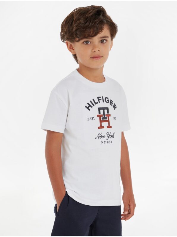 White Boys T-Shirt Tommy Hilfiger