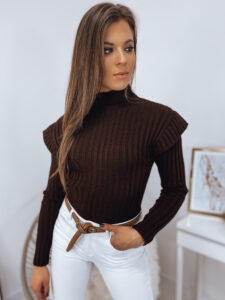 Women's sweater LETTY brown
