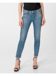 Blue Women Slim Fit Jeans Liu