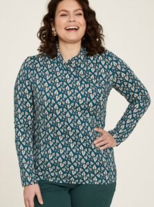 Blue patterned T-shirt Tranquillo
