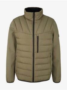 Khaki Men's Quilted Jacket Tom Tailor