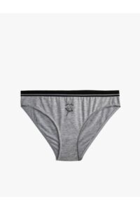Koton Brief Panties Minimal Print