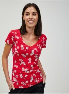 Red Floral T-Shirt ORSAY