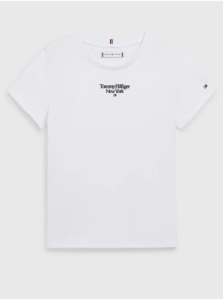 White Girls' T-Shirt Tommy Hilfiger