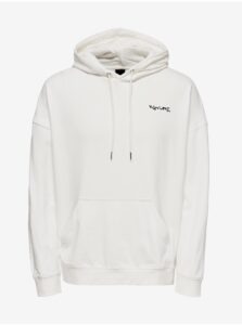 White patterned hoodie ONLY & SONS