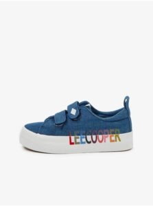Blue Kids Patterned Sneakers Lee