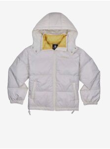 Creamy Women's Quilted Winter Hooded Jacket Converse
