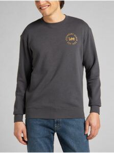 Dark Grey Men's Sweatshirt Lee