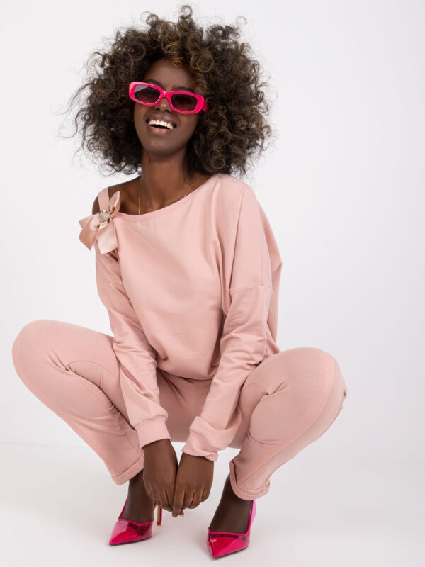 Dusty pink casual set