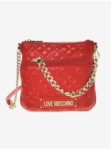 Red Womens Crossbody Handbag Love