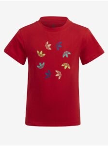 Red children's T-shirt adidas Originals