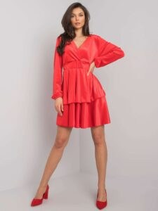 Red velour dress Alice