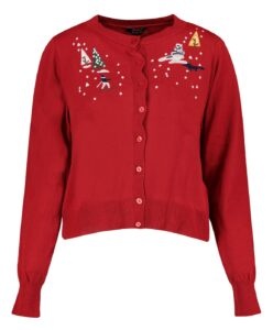 Trendyol Red Embroidered Detailed