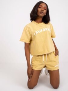 Yellow Women's Cotton Summer