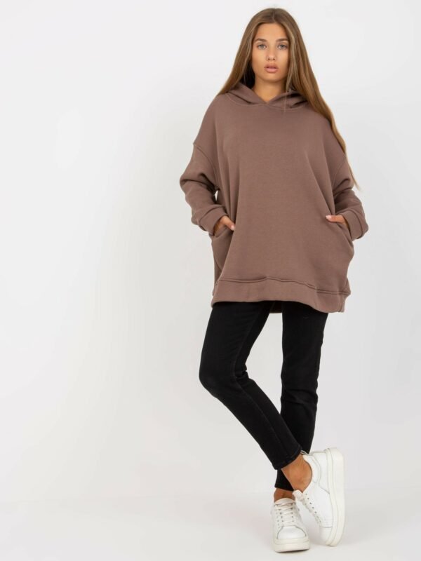 Basic brown sweatshirt with