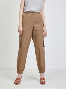 Brown Trousers with Pockets VILA