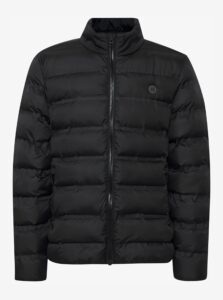 Black Winter Quilted Jacket Blend