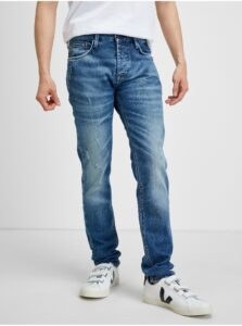 Blue Men's Straight Fit Jeans Jeans