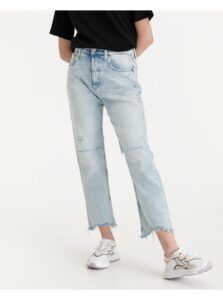 Blue Womens Straight Fit Jeans Replay