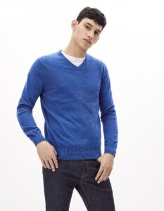 Celio Sweater Recrew blue