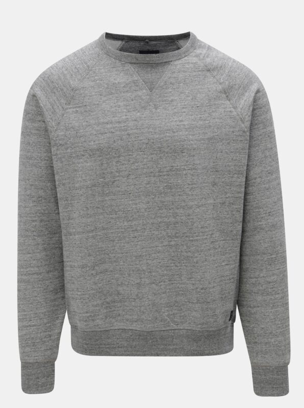 Dark Grey Regular Brindle Sweatshirt