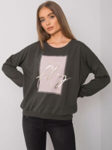 Dark Khaki Sweatshirt for Women