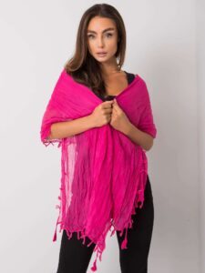 Fuchsia women's scarf with