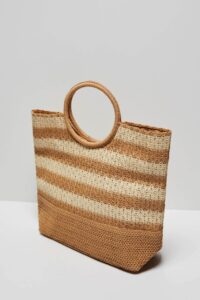 Knitted handbag